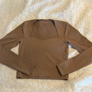Abercrombie & Fitch Sweetheart crop top